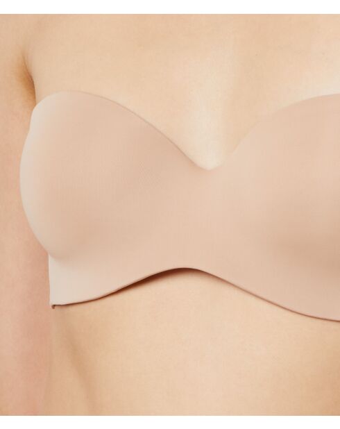 Pure Fit Basic Push-Up-BH mit Bügel aus Leinen