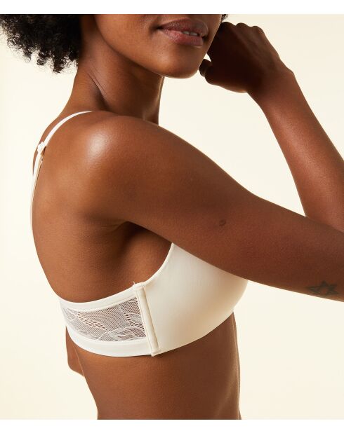 Pure 360 We Care ecrufarbener BH ohne Bügel