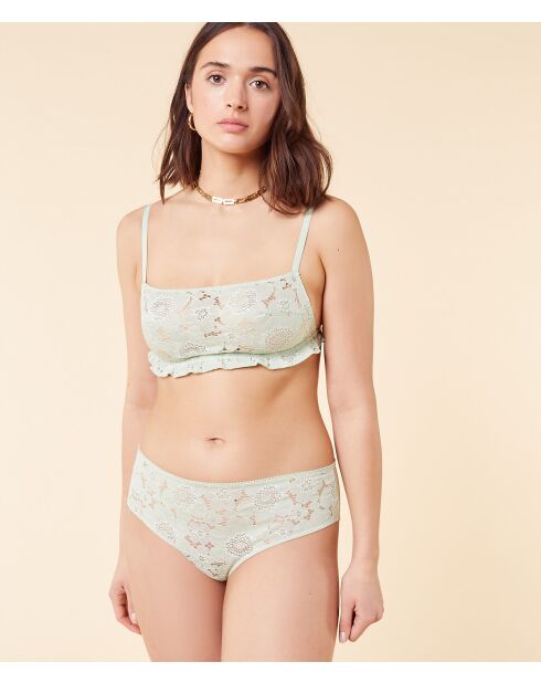 Soutien-gorge sans armatures Rayonnante celadon