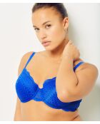 Reggiseno indaco Idole con ferretto n°4