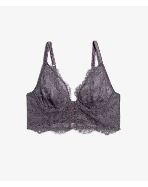 Reggiseno con ferretto grigio Poetic