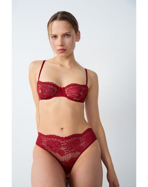 Roter Bügel-BH Nr. 9 Prodigieuse