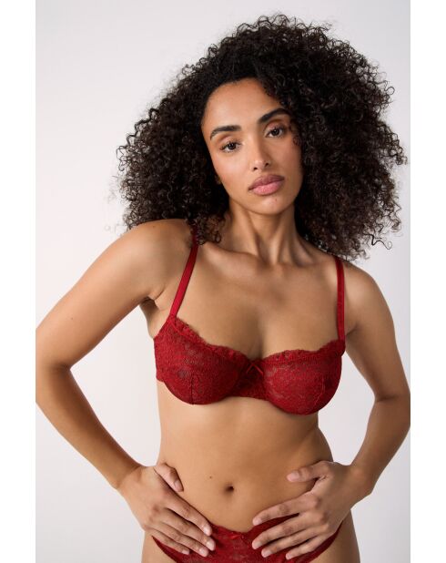 Roter Bügel-BH Nr. 9 Prodigieuse