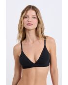 Reggiseno senza ferretto imbottitura rimovibile n° 8 Cotton 360 nero