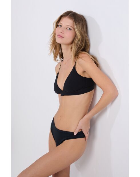 Reggiseno senza ferretto imbottitura rimovibile n° 8 Cotton 360 nero