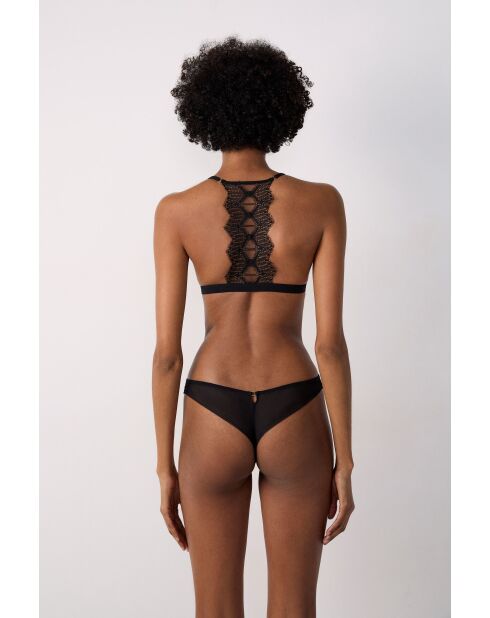 Reggiseno nero senza ferretto Narcisse