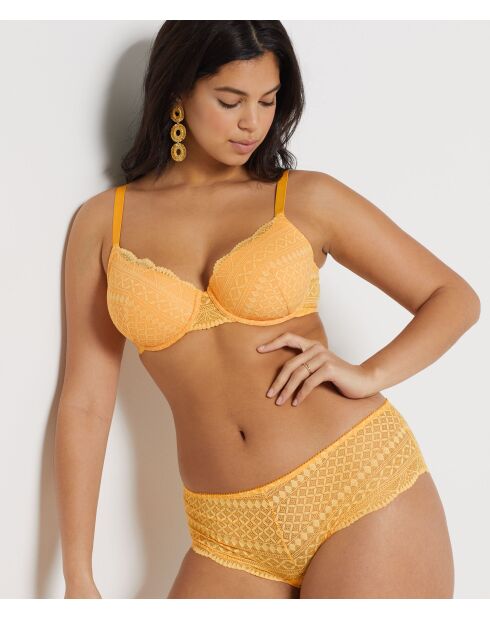 Soutien-gorge avec armatures n°4 Idole jaune soleil
