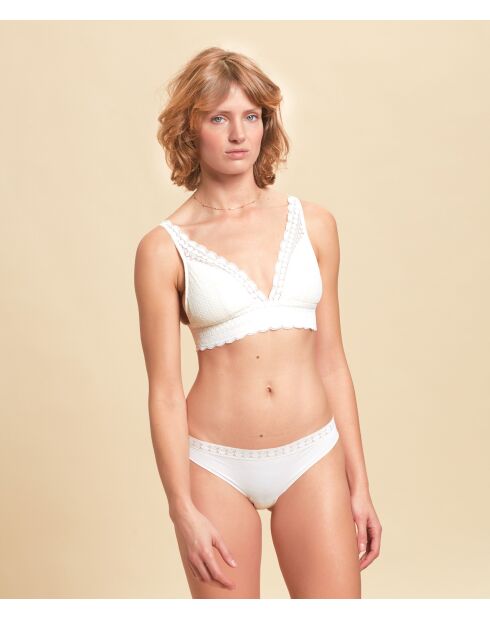 Cherie Cherie Cherie Ecru Abnehmbarer BH Nr. 8 ohne Bügel