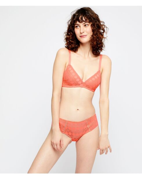 Soutien-gorge sans armatures Today corail