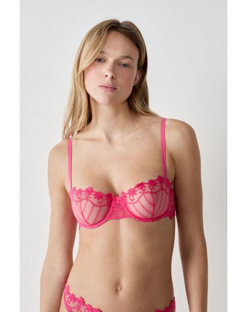 BH mit Bügel Nr. 9 Paquerette fuchsia