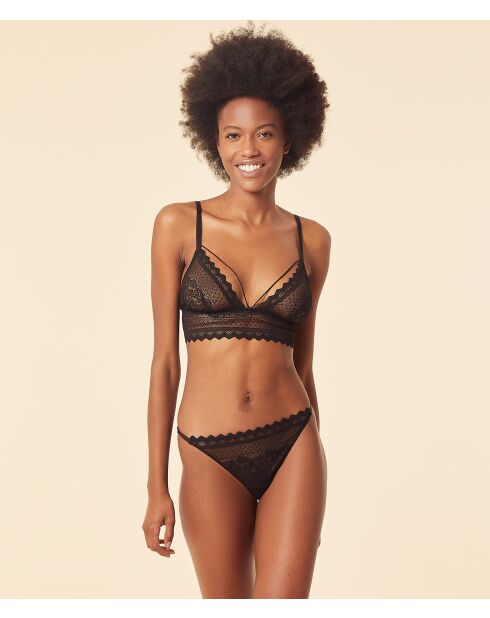 Reggiseno nero con ferretto Anthem