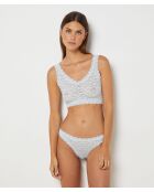 Ensemble Brassière dentelle & Culotte Honey oxygène