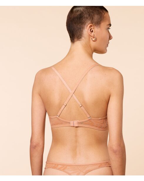 Soutien-gorge avec armatures Palme beige