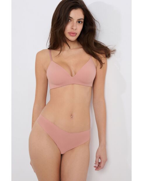 Soutien-gorge sans armatures Pure Fit rose