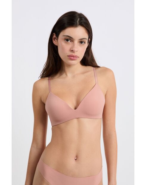 Soutien-gorge sans armatures Pure Fit rose