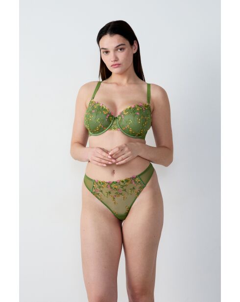 Sujetador con aros n° 4 Gourmandise vert