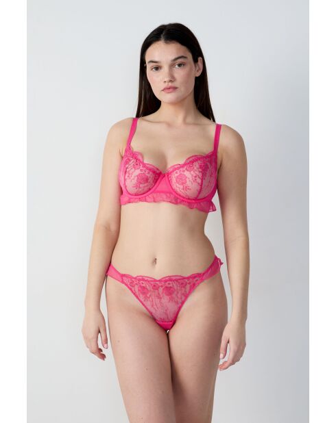 BH mit Bügel n°9 Poesie fuchsia