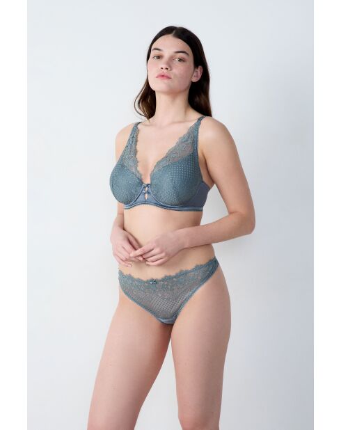 Brillance grüner BH mit Bügel Nr. 6