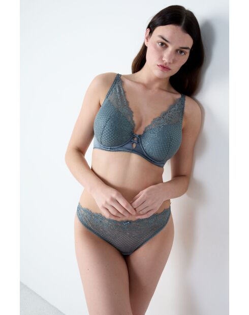 Brillance grüner BH mit Bügel Nr. 6