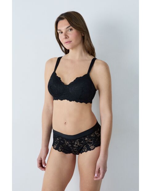 Sujetador negro con aros Sometimes Post Op