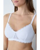 Sujetador blanco sin aros Cherie Post Op