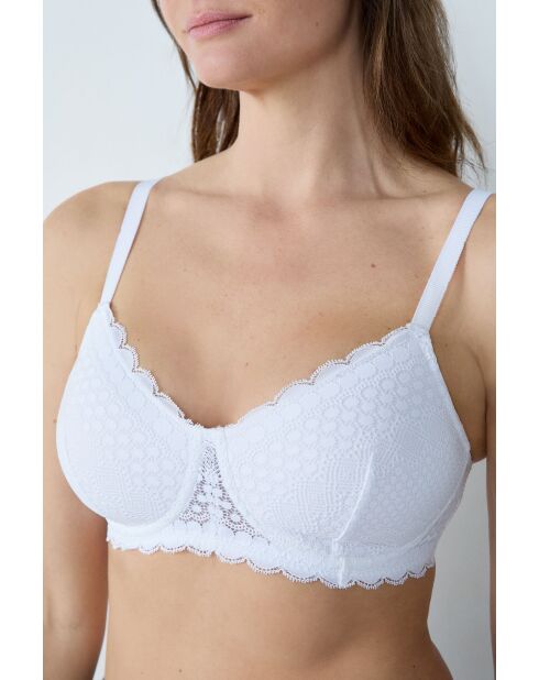 Sujetador blanco sin aros Cherie Post Op