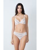 Sujetador con aros en color crudo Sun Kiss