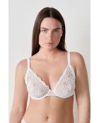 Sujetador con aros en color crudo Sun Kiss