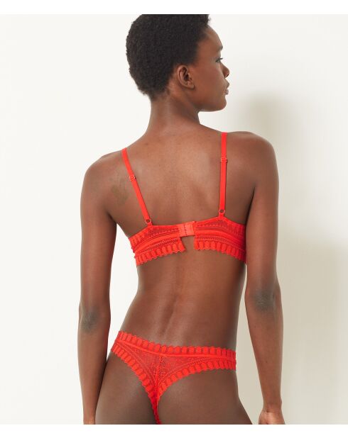Soutien-gorge avec armatures n°4 Diamant orange