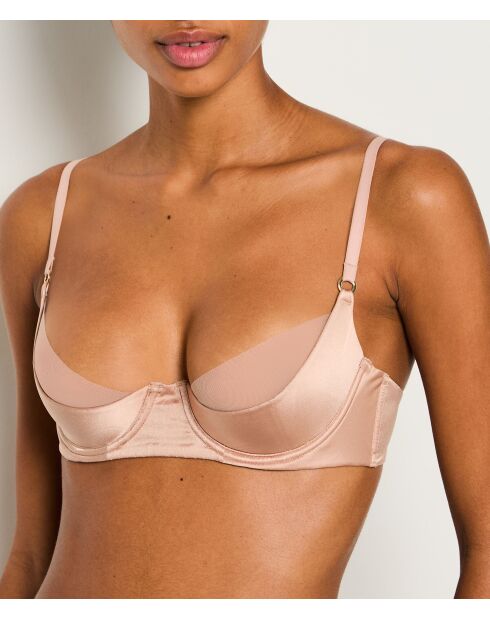 Midnight blush beha met beugel