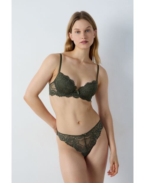 Nr. 5 Success Fir grüner Bügel-BH