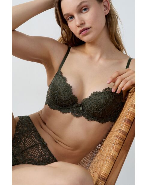 Nr. 5 Success Fir grüner Bügel-BH