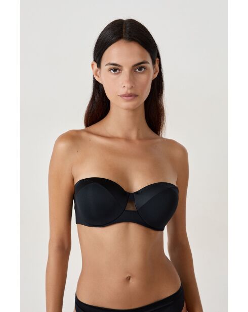 Pure Eclat schwarzer Bügel-BH