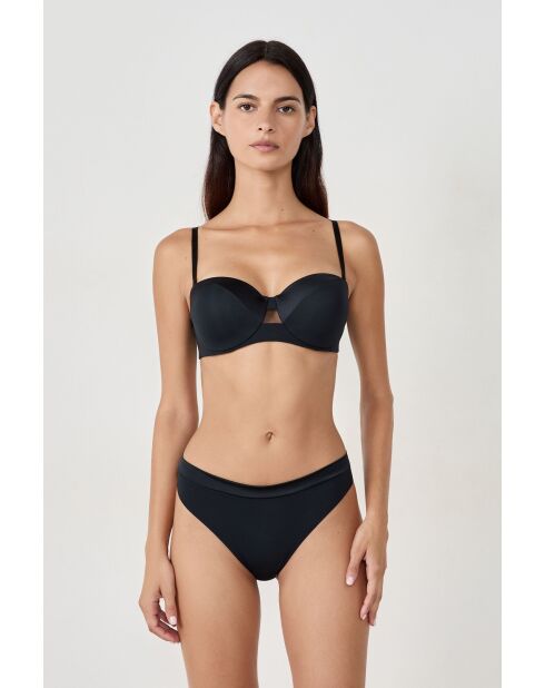 Pure Eclat schwarzer Bügel-BH