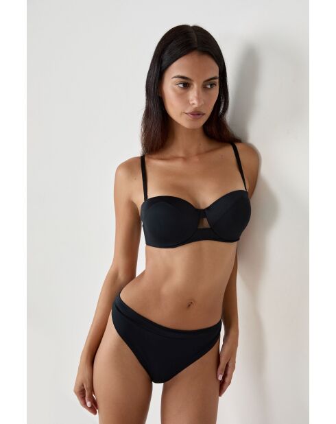 Pure Eclat schwarzer Bügel-BH