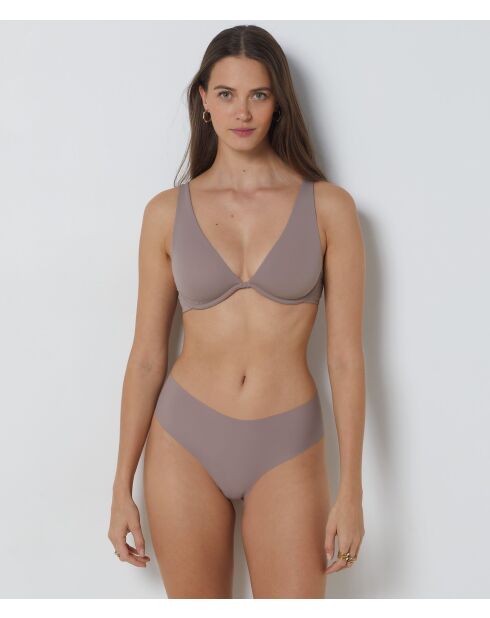 Sujetador con aros We Care Taupe #7 Pure Fit We Care