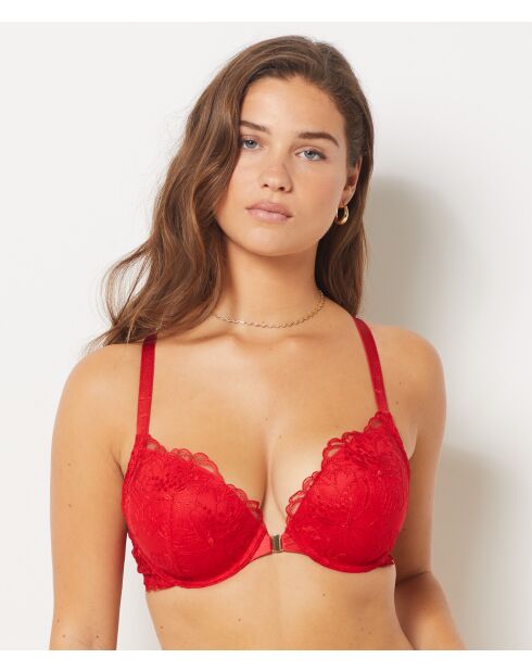 Roter Bügel-BH Nr. 5 Conquise