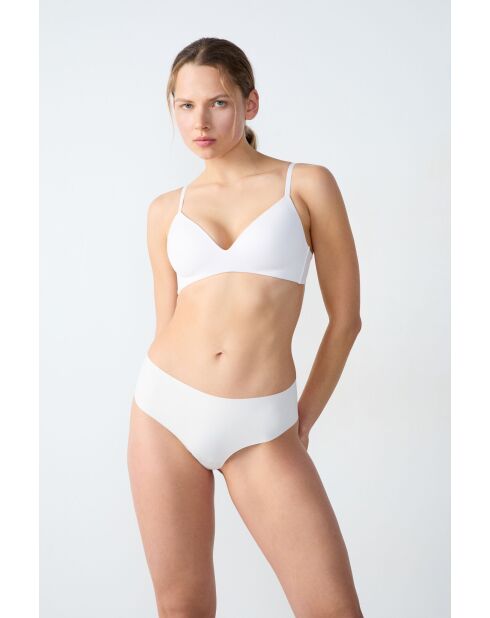 Pure Fit ecrufarbener BH ohne Bügel