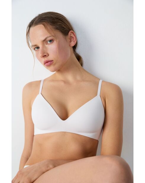 Pure Fit ecrufarbener BH ohne Bügel