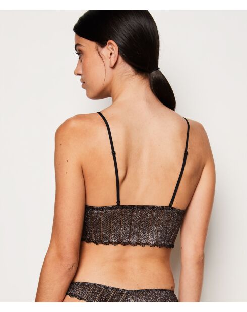 Illusions Bügel-BH aus Kupfer