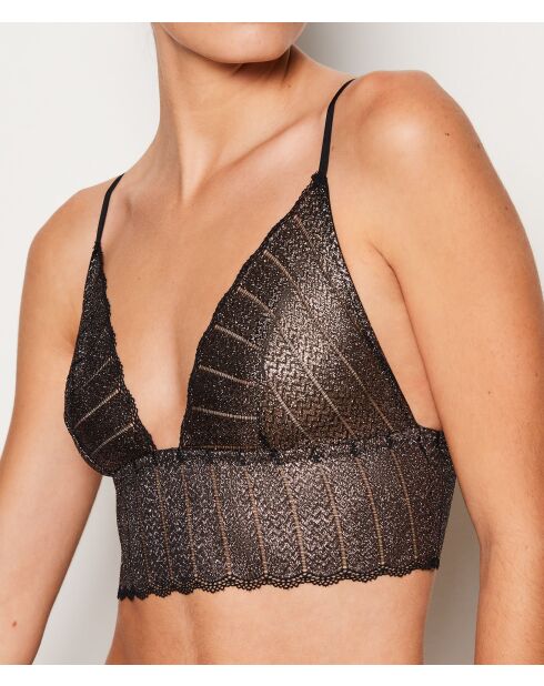 Illusions Bügel-BH aus Kupfer