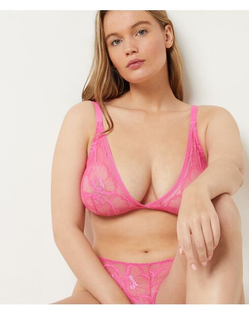 Idole Fushia BH ohne Bügel