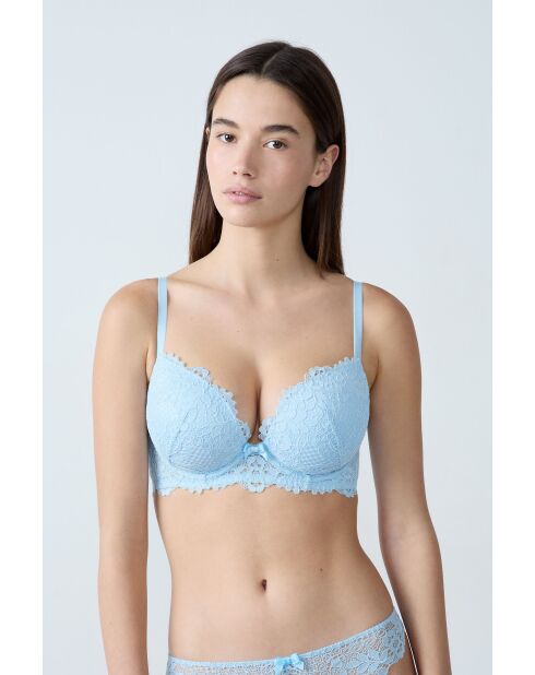 Success himmelblauer Bügel-BH Nr. 5