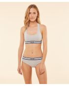 Soutien-gorge sans armatures Run gris clair