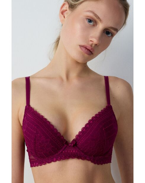 Plum Panama push-up bh met beugel