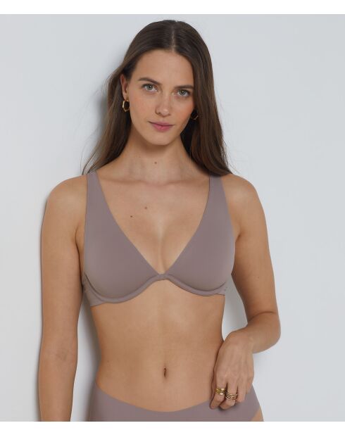 Sujetador con aros We Care Taupe #7 Pure Fit We Care