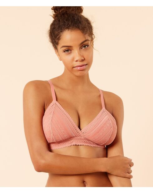 BH zonder beugel met uitneembaar kussentje nr. 8 Sublime We Care blush