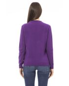 Genova Violette Langarm-Pullover