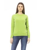 Genova Acid Green Langarm-Pullover