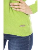 Genova Acid Green Langarm-Pullover